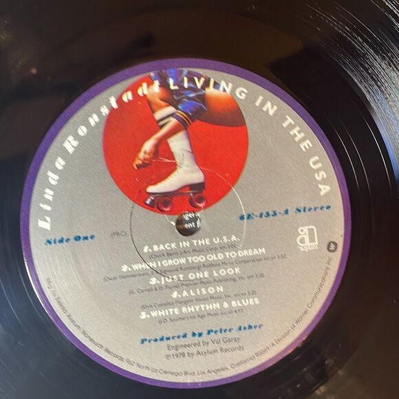 Linda Ronstadt Vinyl Record - Picture 8 of 8